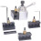 Lathe Quick Change Tool Holder and Tool Holder Multifid Tool Holder Tool Holder, 120034 Tool Kit, 6