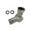 Faucet Adapter Brass Swivel Coupling 180 And 360 Degree-Silver 1