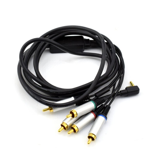 2X Rca Av Tv Cable de Video Cable de Cable para Psp 2000/3000 Av Cable