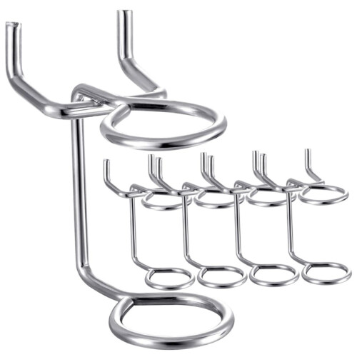 5Pcs Pegboard Tool Holders Set Double Ring Screwdriver Organizer for Efficient Custom Tool Storage