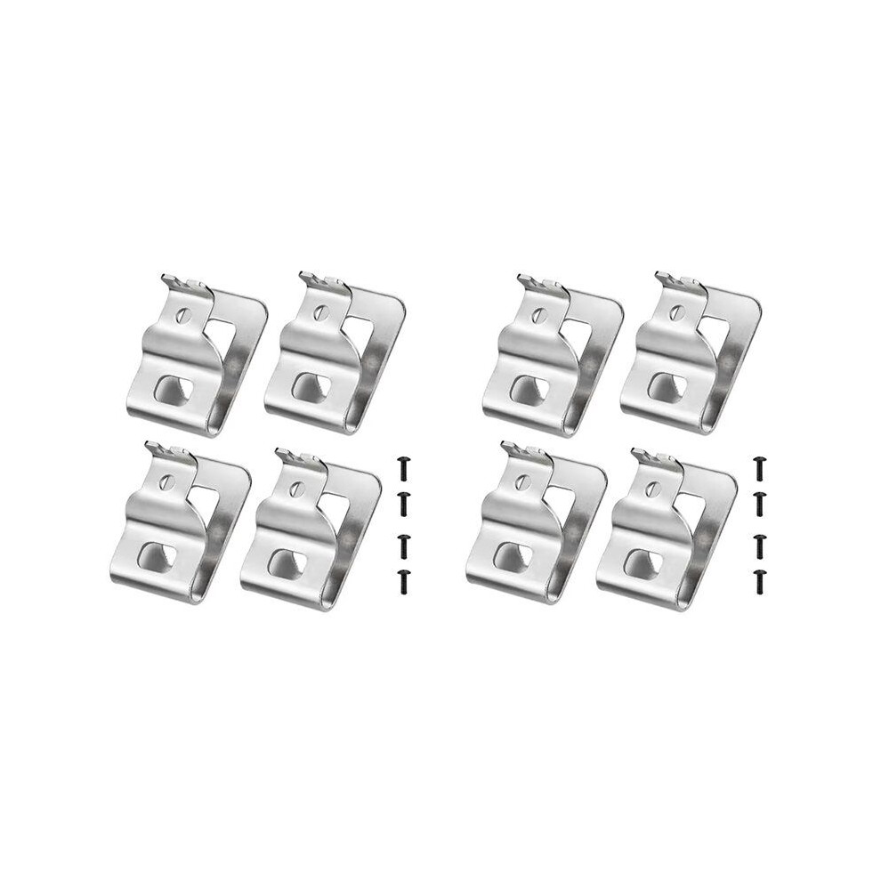 Belt Clips, 8Pcs Drill Tool Clips Hook Kit With Screws For N268241 For 20V Power Tools Dcd980 Dcd985 Dcd980l2 Dcd985l2 6033692585566