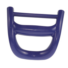 Camping Wagon Handle Replacement with Ergonomic Push Grip, Blue Trolley Cart Accessory for Outdoor Use