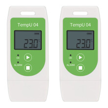 2X TempU04 Registratore Data Logger di Temperatura USB con Capacità di 32000 Punti Registratore Dati TEMP Riutilizzabile 30% di SCONTO