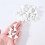 50Pcs Kiln Stilts Support Nails Ceramic Refractory Cone Support Nails Temperature Reusable Pottery Tools for Firing B 6