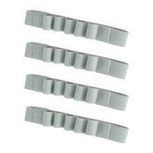 4Pcs Elastic Nylon Pencil Fasteners Notebook Pen Clip-Green