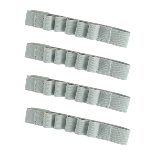 4Pcs Elastic Nylon Pencil Fasteners Notebook Pen Clip-Green