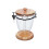 Coffee Organizers Jar Includes Scoops and Seal for Coffee Nut-S 1