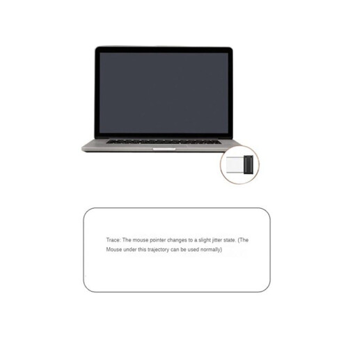 5X Mouse Jigglers Mover Undetectable Automatic USB Port Shaker Wiggler for Laptop Keeps Computer Awake Mouse Movement 1