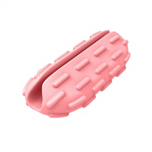 Porte-crayon en silicone pour une meilleure posture-Rose