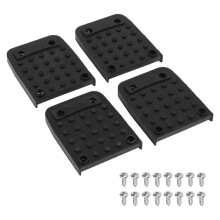 4lots Secure Fit Stilts Foot Pad Rubber Antislip for Decoration