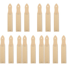 15Sets Light Yellow Pencil Tip Sandpaper Sharpener for Home Sketch Art