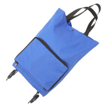 Foldable Shopping Trolley Bag with Wheels, Large Capacity and Lightweight Grocery Cart for Daily Use