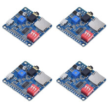4X DY-SV5W Voice Playback Module for MP3 Music Player Voice Playback Amplifier 5W /TF Card Integrated UART I/O Trigger