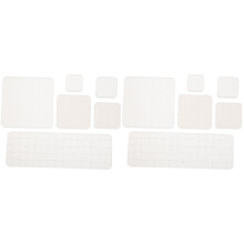 2 Count Craft Stamps Transparent Stamping Block Clear For Crafting