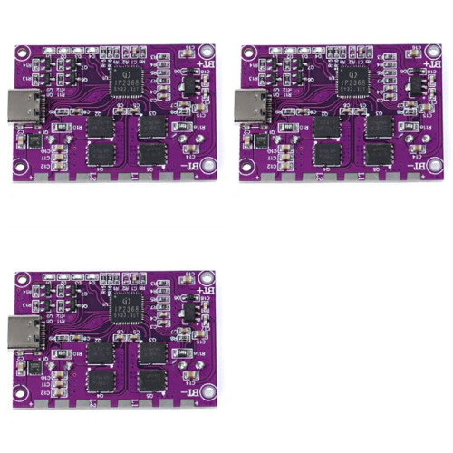 3X IP2368 Bidirectional 100W Fast Charging Module Buck-Boost Type-C Interface 4S Lithium Battery Fast Charging Board 1