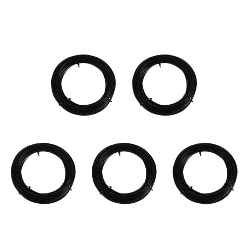 Câble Suspendu Noir En Inox Plastifié Multisupport