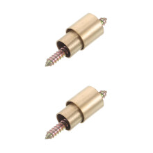 2Sets Golden Copper Crutch Hardware Anti-Slip Walking Aid Accessories