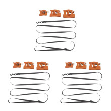 3Sets Draagbaar Baardagaam En Leash Set Met Stevig Vest En Ring