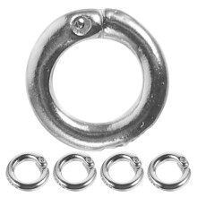 5Pcs S925 Silver Round Jump Rings Durable Jewelry Repair Connector Set