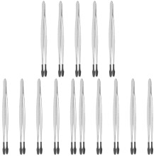 15Pcs Metal Craft Tweezers Multipurpose Lash Jewelry Applicator
