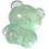 Clear Squeeze Toy Moldable Sensory Game Bear Shape-Light Green 1
