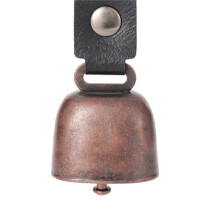 2X Bear Bell Outdoor Bear Bell Camping Wind Chime Keychain Pet Pendant Bell Reminder Bell