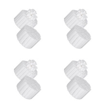 400Pcs Medical Cotton Rolls Highly Absorbent Disposable for Daily Use
