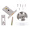 Concealed Handle Round Lock Double Sided Stainless Steel Pull 1