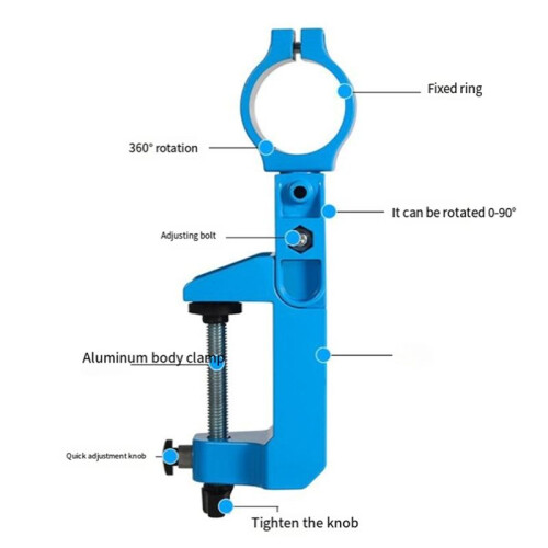 Drill Press Bracket Adjustable Table Rack Universal Rotation Electric Drill Rotary Tool Fixed Bracket Grinder Holder 2