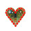Adjustable Breathing Heart LED Kit-White hair red light 1