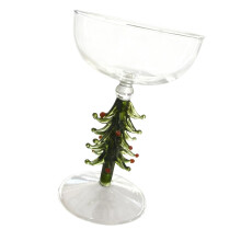 Christmas Glass Cup For Ice Cream Dessert Cocktails Ideal