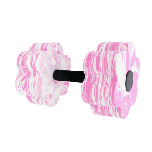 Water Dumbbells for Pool, Pool Weights, Water-pink and white