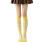 Breathable Stripes Over The Knee Socks Cotton Blend-Section 5 1