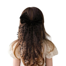 Stylish Elegant Hairpin Fashionable New Year Headwear-Black