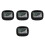 4Pièces Podomètre Clip ABS Noir Compteur Digital LCD Portable 1