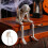 Skeleton Figurines Set of3Halloween Decor 2
