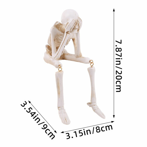 Skeleton Figurines Set of3Halloween Decor 2