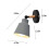 Kayannuo applique noire fer art9inch 3