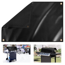 30x40in Grill Insulation Blanket Heat Retention Shield, Flexible Carbon Felt Smoker Thermal Blanket for Winter Cooking