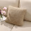 Pillow Solid Color Woven Knitted Seasonal Gift 4