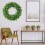 Artificial Boxwood Wreath 42cm Greenery Door Decor 5