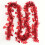 Heart-Shaped Metallic Streamer Red 2m 2