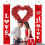 Heart-Shaped Metallic Streamer Red 2m 4