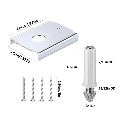 Sturdy 1-3/8in Folding Door Replacement Parts Enhances Security 2