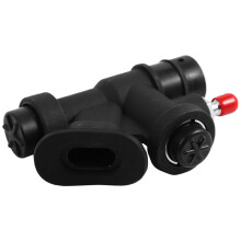 3X Scuba Diving Universal Bcd Power Inflator with 45 Degree Angled Mouthpiece for Standard 1 Inch Hose, K-Shaped Valve