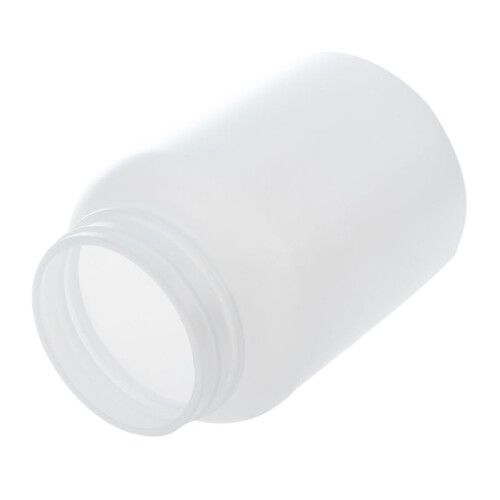 3X Laboratory Chemical Storage Case White Plastic Widemouth Bottle 500ML 1