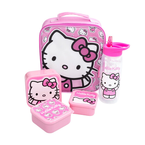 Hello Kitty Hello Kitty Girls Character Lunch Bag and Bottle