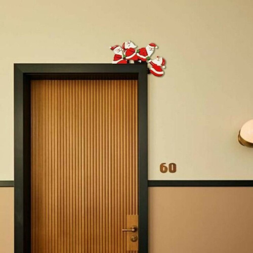 Décoration de cheminée en bois, panneaux de Noël (3 pièces) 1