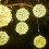 Solar LED Ball Lights Waterproof Outdoor Christmas Tree 5