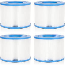 Spa Filter Cartridges for Saluspa Coleman 90352E 58323 90427E, Replacement Filters for Lay Z Spa 4 Pack, Crystal Clear Water
